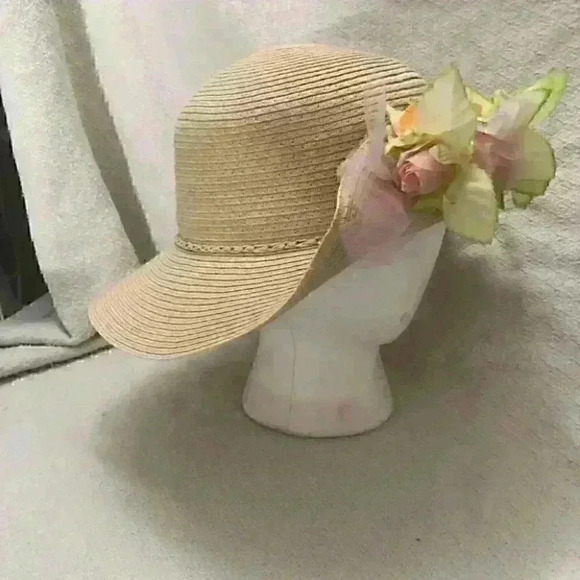 Girls Flower Hat Spring Summer Fits Youth Sizes best - Picture 8 of 8